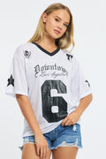 White Sport T-Shirt Short Sleeve