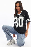 Black Sport T-Shirt Short Sleeve