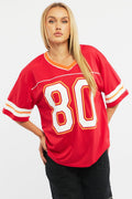 Red Sport T-Shirt Short Sleeve