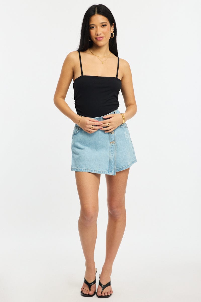 Black Bodysuit Tank Top