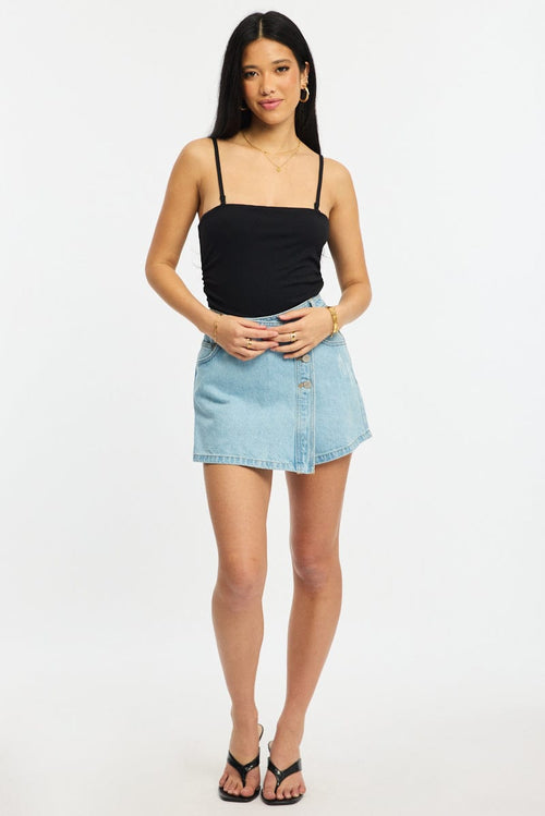 Black Bodysuit Tank Top