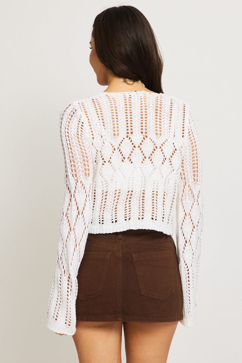 Brown Mini Skirt Mid Rise Regular Fit