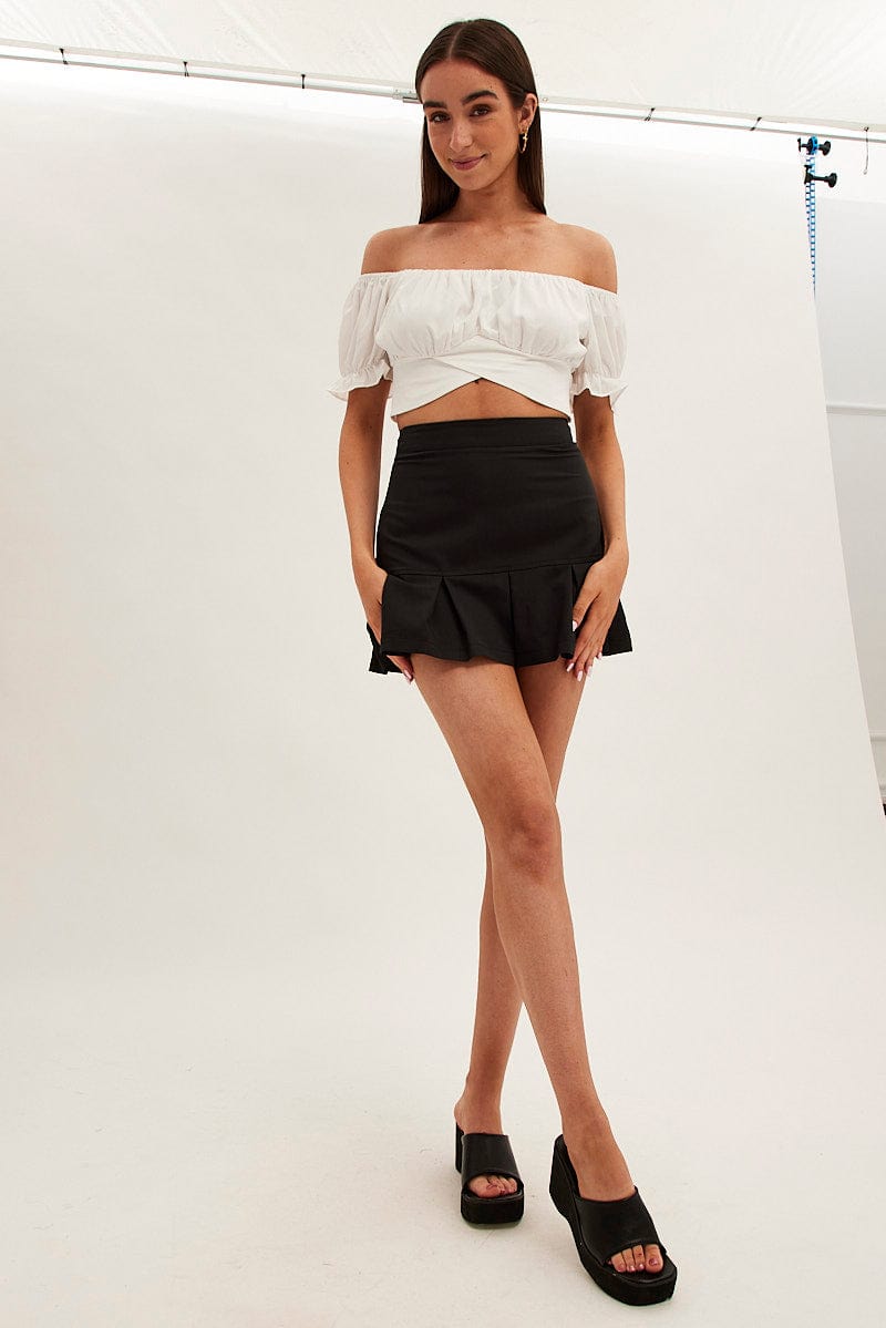 Black Tennis Skirt