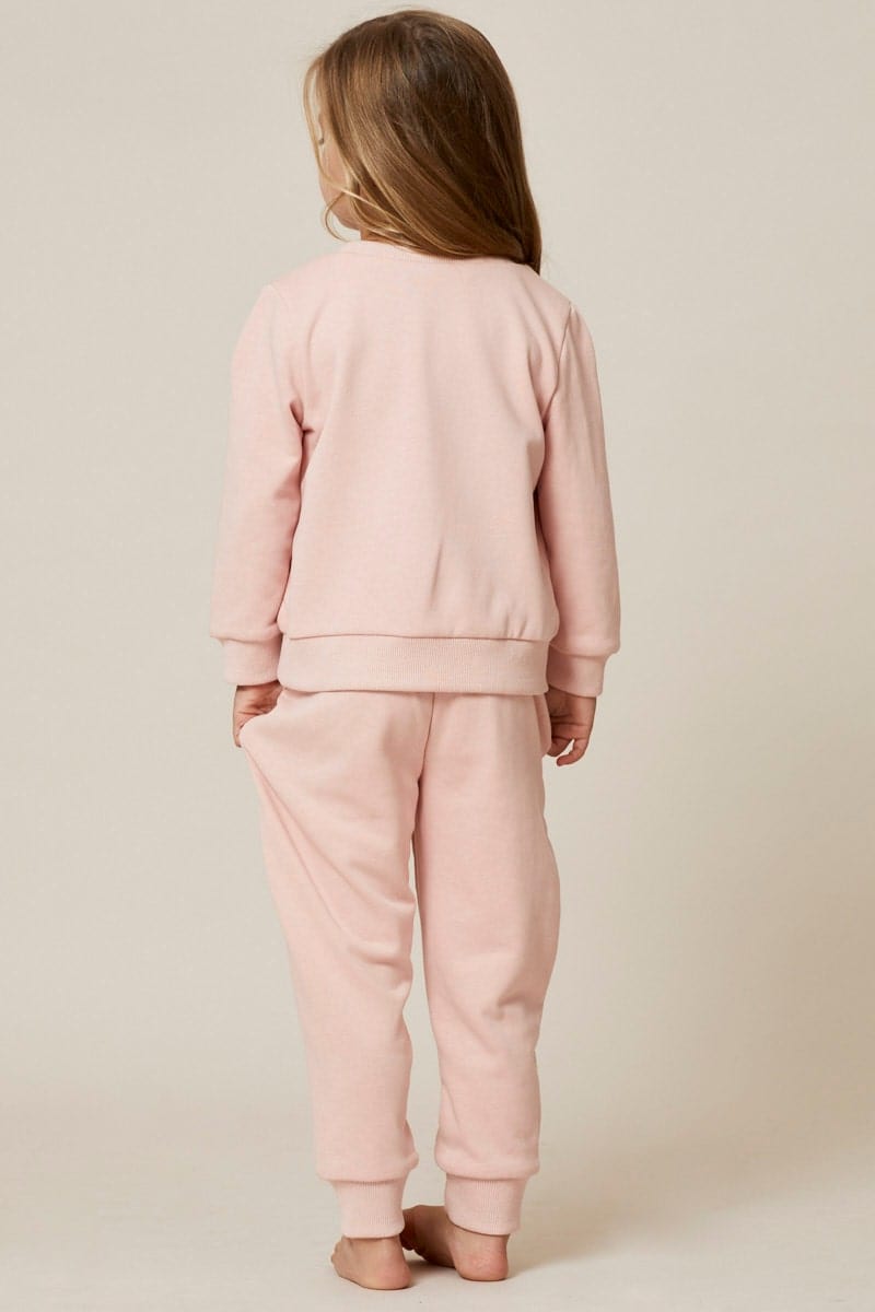 Pink Kids Track Pants
